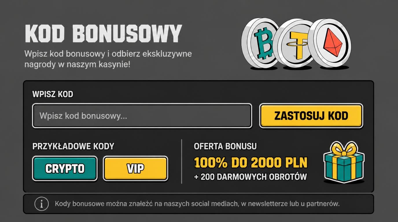 ekran z formularzem bonusowym na kod, przycisk aplikuj kod
