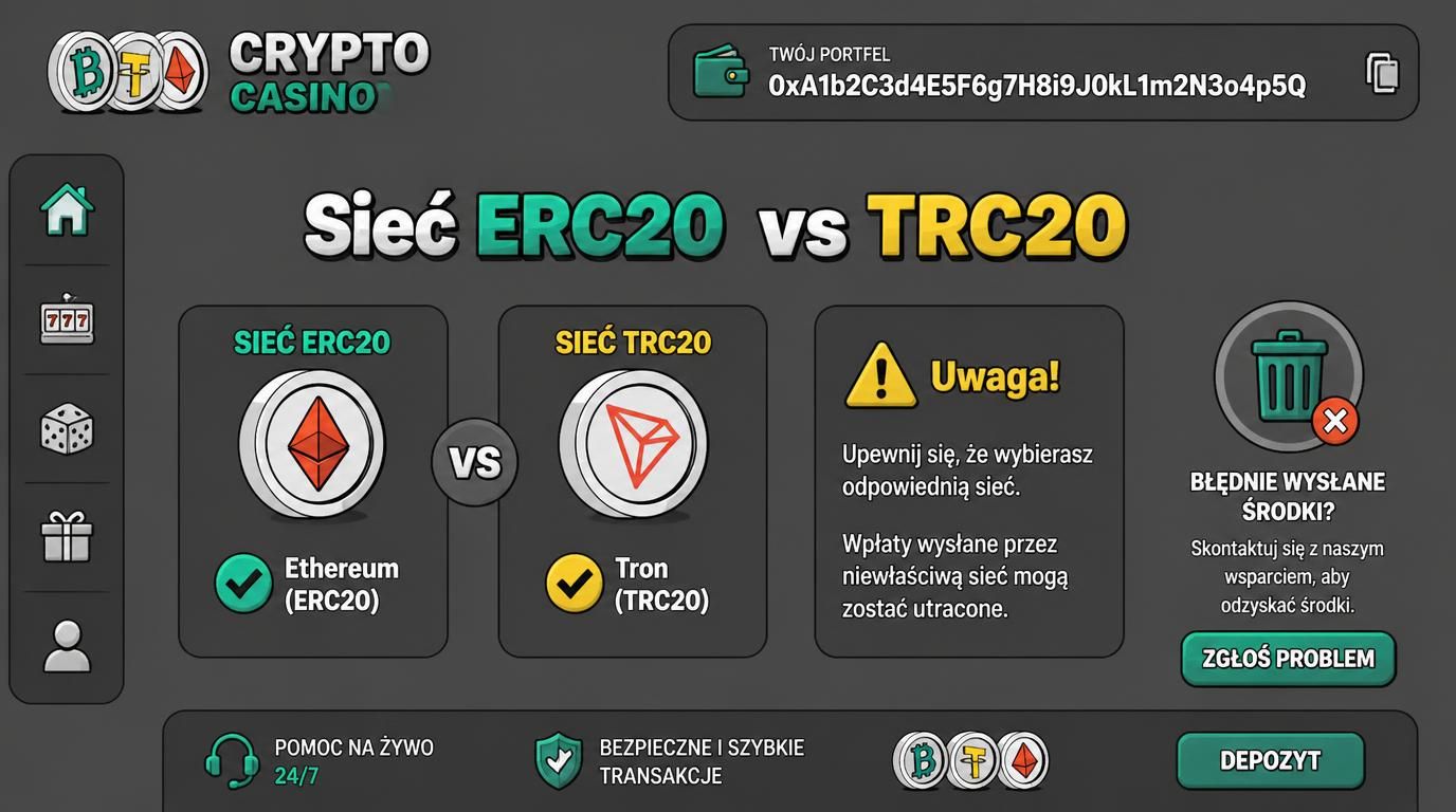 Grafika z dwiema sieciami blockchain i ostrzeżeniem.